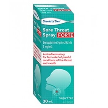 Chemist's Own Sore Throat Spray Forte 30ml 