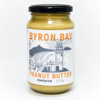 Byron Bay Peanut Butter Co. Peanut Butter Smooth 375g 