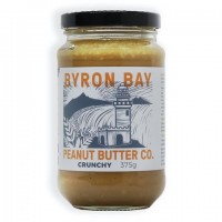Byron Bay Peanut Butter Co. Peanut Butter Crunchy 375g 