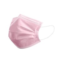 Swisscare Face Mask Pink Earloop Disposable 3ply 50pk 