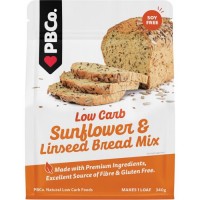 PBCo Simply Low Carb Sunflower + Linseed Bread Mix 320g 