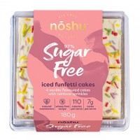 Noshu Vanilla Funfetti Cakes 180g 