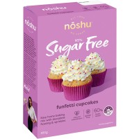 Noshu Vanilla Funfetti Cupcake Mix 350g 