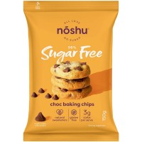 Noshu Choc Baking Chips 95% Sugarfree 150g 