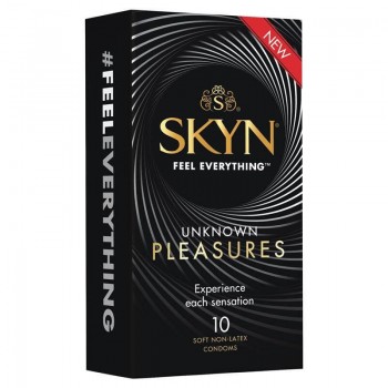 Skyn Unknown Pleasures Non-Latex Condoms 10 