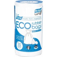 SugarWrap Eco-Rubbish Bags 27L (30 Pack)  