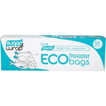 SugarWrap Eco-Freezer Bag L (100 Pack)  