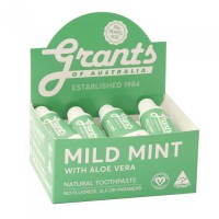 Grants Mild Mint Mini Natural Toothpaste 25g 
