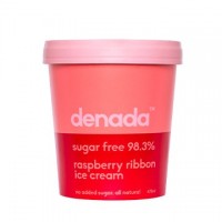 Denada Sugar Free Ice Cream Raspberry Ribbon 475ml 