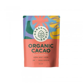Grass Roots Organic Cacao Powder  250g 