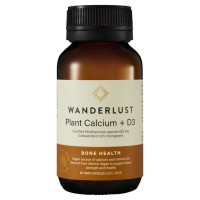 Wanderlust Plant Calcium + D3 60 Cap