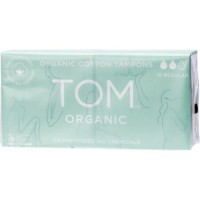 Tom Organic Tampons Regular 16 