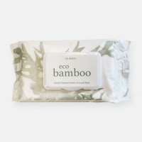 Luvme Biodegradable Eco Bamboo Wipes 80 Pk 