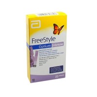 Freestyle Optium Blood B-Ketone Test Strips 10 pack 