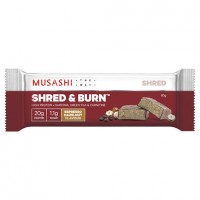 Musashi Shred & Burn Protein Bar Espresso Hazelnut 60g 