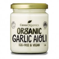Ceres Organics Organic Garlic Aioli 235g 