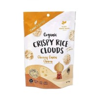 Ceres Organics Organic Crispy Rice Clouds Cheezy Onion 50g 