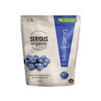 Serious Organic Frozen Blueberries 250g 