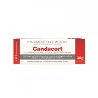 Candacort Clotrimazole & Hydrocortisone Cream 30g 