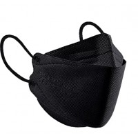 Protective Face Mask KN95 Respirator Comfort shape black 10 Pk 