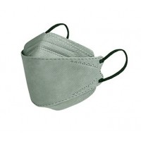 Protective Face Mask KN95 Respirator Comfort shape sage green 10 Pk 