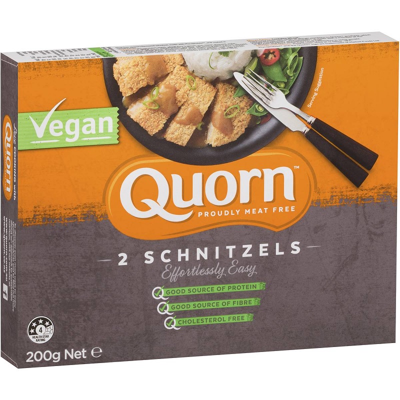 Quorn Vegan Breaded Schnitzels 2 pack 200g 