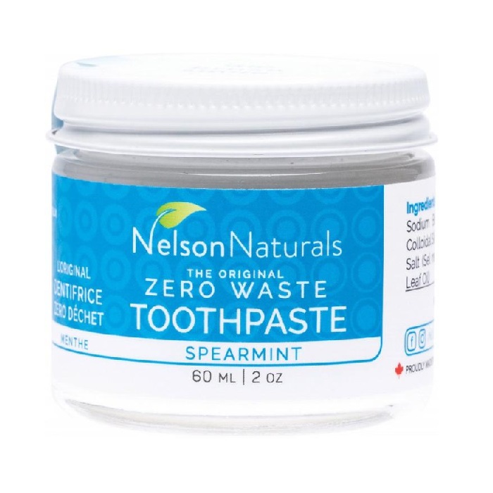 Nelson Naturals Zero Waste Toothpaste 93g 